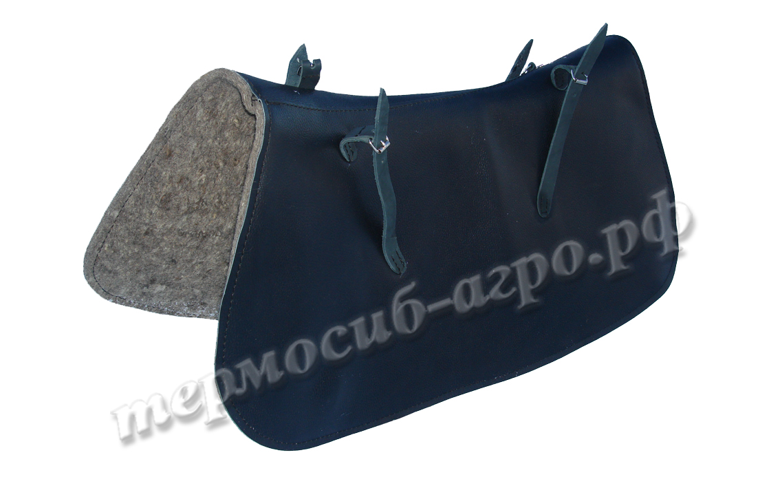 Потник для седла кав. кожаный